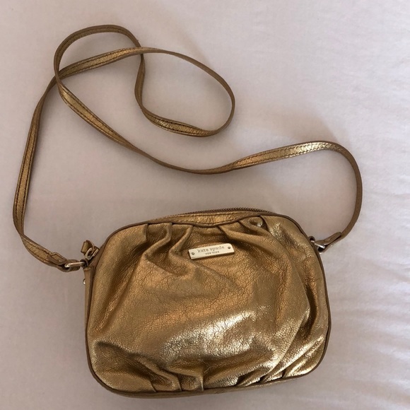 Kate Spade Metallic Crossbody - Picture 1 of 3